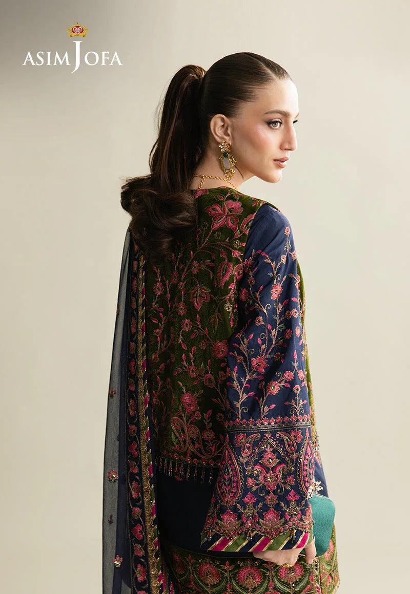Asim Jofa | Makhmal Velvet 25 | AJULM - Rang-e-Khaas