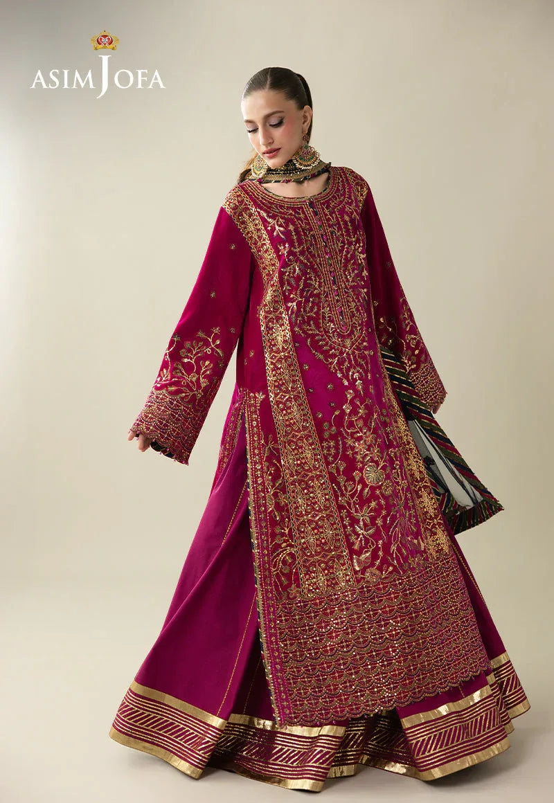 Asim Jofa | Makhmal Velvet 25 | AJULM-03 - Rang-e-Khaas