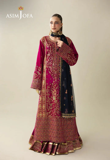Asim Jofa | Makhmal Velvet 25 | AJULM-03 - Rang-e-Khaas