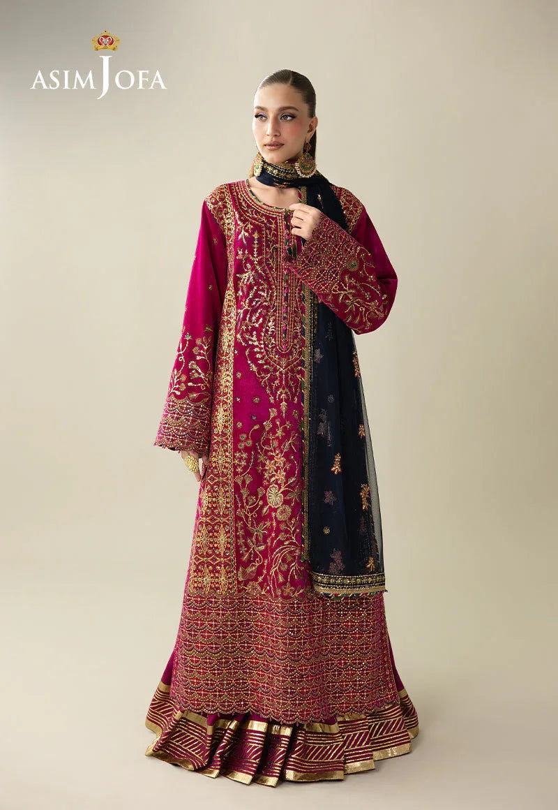 Asim Jofa | Makhmal Velvet 25 | AJULM-03 - Rang-e-Khaas