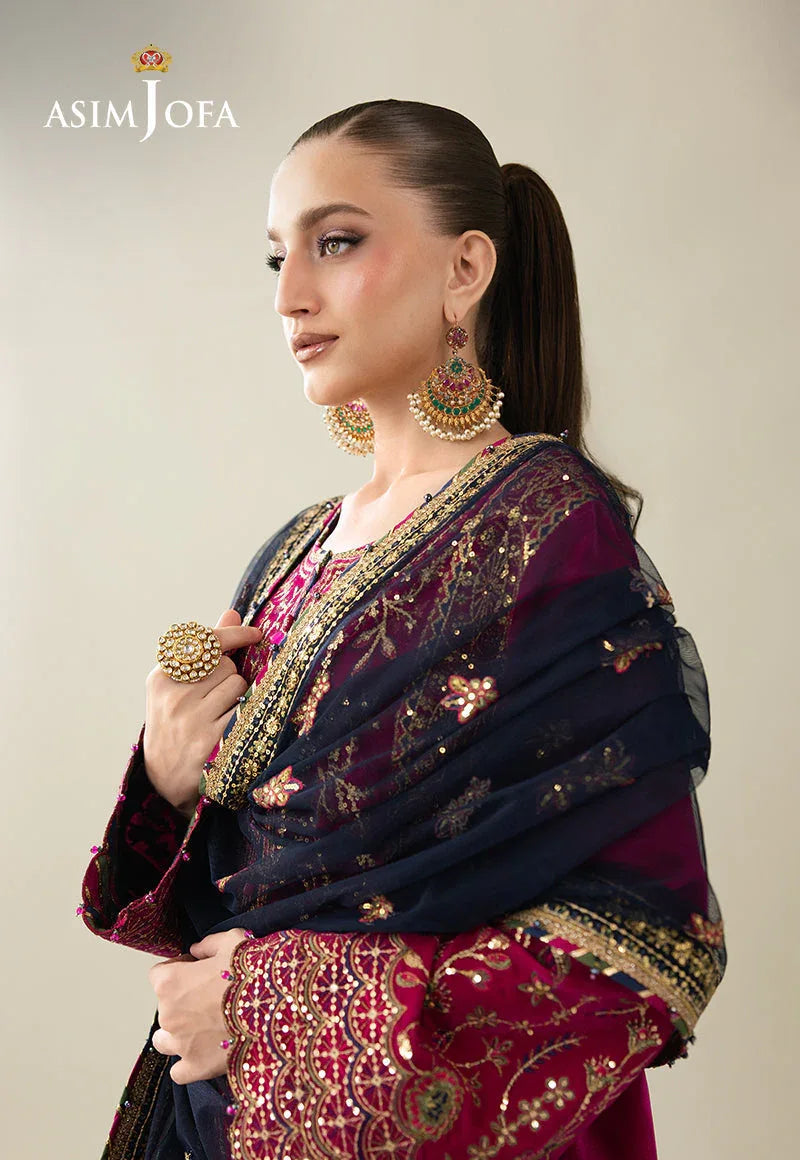 Asim Jofa | Makhmal Velvet 25 | AJULM-03 - Rang-e-Khaas
