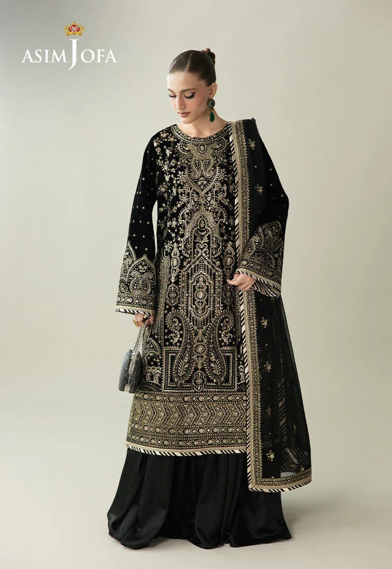 Asim Jofa | Makhmal Velvet 25 | AJULM-01 - Rang-e-Khaas
