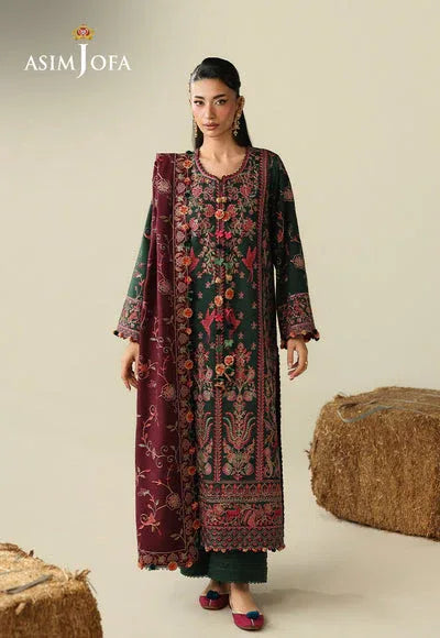 Asim Jofa | Kashmiri Collection 25 | AJULK-04 - Rang-e-Khaas