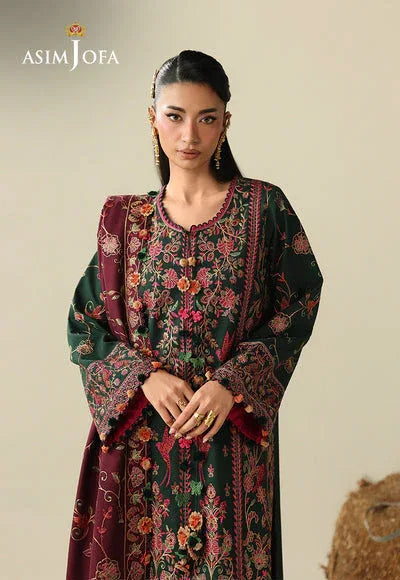 Asim Jofa | Kashmiri Collection 25 | AJULK-04 - Rang-e-Khaas