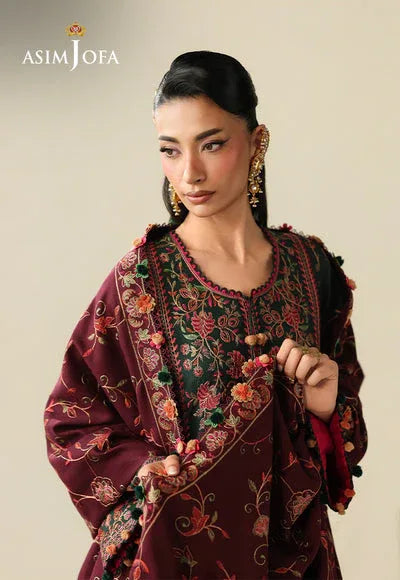 Asim Jofa | Kashmiri Collection 25 | AJULK-04 - Rang-e-Khaas