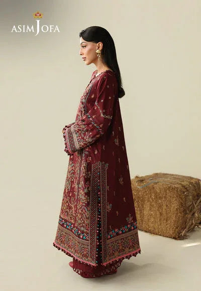 Asim Jofa | Kashmiri Collection 25 | AJULK-08 - Rang-e-Khaas