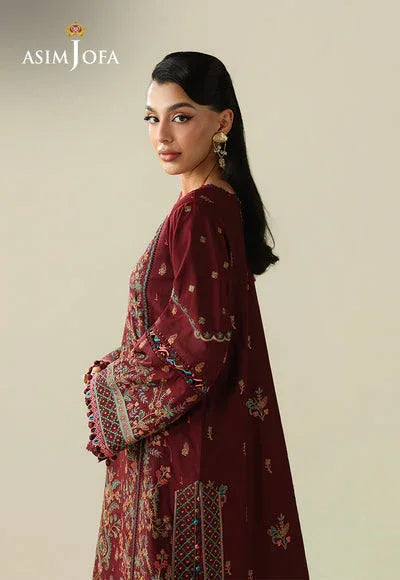 Asim Jofa | Kashmiri Collection 25 | AJULK-08 - Rang-e-Khaas