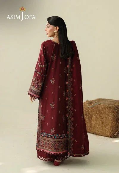 Asim Jofa | Kashmiri Collection 25 | AJULK-08 - Rang-e-Khaas