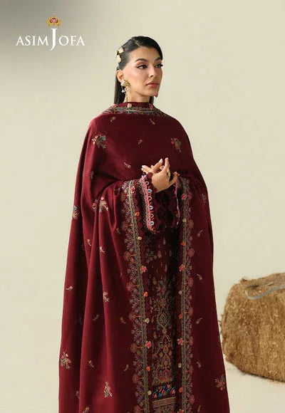 Asim Jofa | Kashmiri Collection 25 | AJULK-08 - Rang-e-Khaas