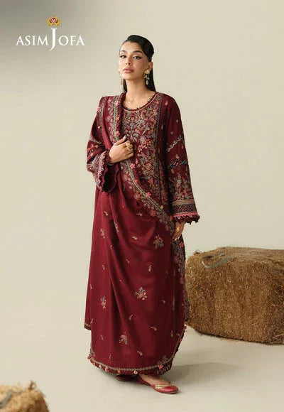 Asim Jofa | Kashmiri Collection 25 | AJULK-08 - Rang-e-Khaas