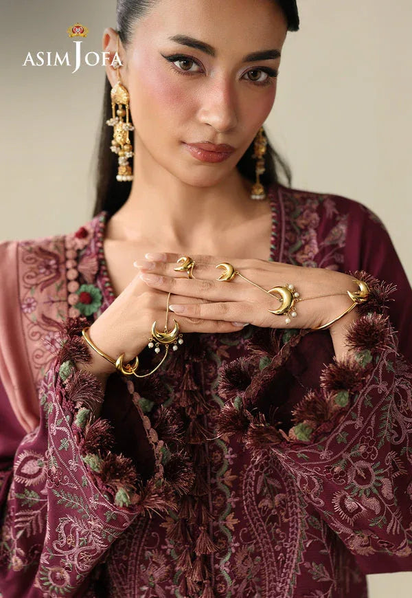 Asim Jofa | Kashmiri Collection 25 | AJULK-06 - Rang-e-Khaas