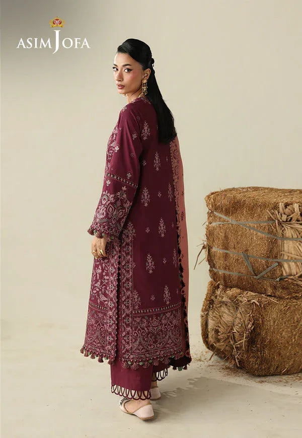 Asim Jofa | Kashmiri Collection 25 | AJULK-06 - Rang-e-Khaas