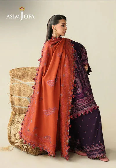 Asim Jofa | Kashmiri Collection 25 | AJULK-05 - Rang-e-Khaas