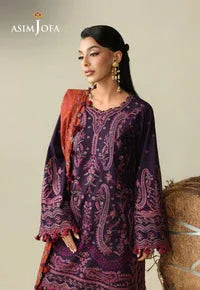 Asim Jofa | Kashmiri Collection 25 | AJULK-05 - Rang-e-Khaas