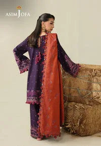Asim Jofa | Kashmiri Collection 25 | AJULK-05 - Rang-e-Khaas