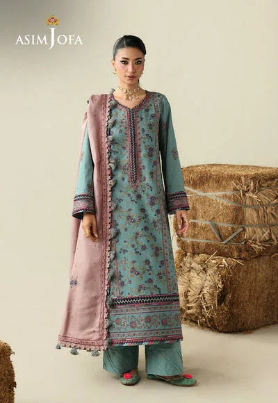 Asim Jofa | Kashmiri Collection 25 | AJULK-03 - Rang-e-Khaas