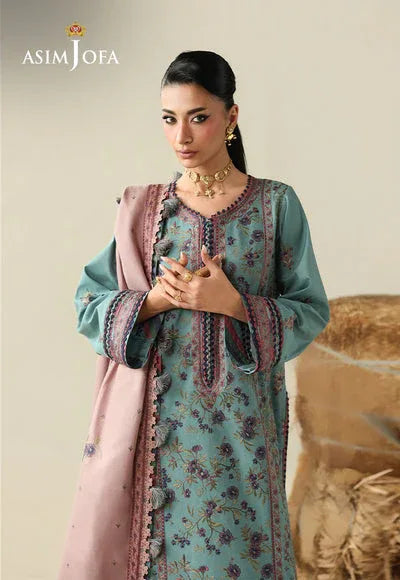 Asim Jofa | Kashmiri Collection 25 | AJULK-03 - Rang-e-Khaas