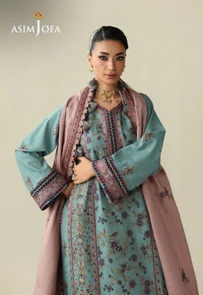 Asim Jofa | Kashmiri Collection 25 | AJULK-03 - Rang-e-Khaas