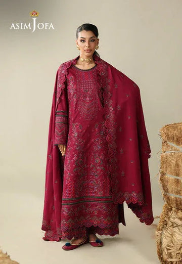 Asim Jofa | Kashmiri Collection 25 | AJULK-07 - Rang-e-Khaas