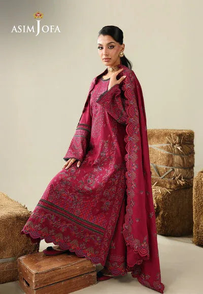 Asim Jofa | Kashmiri Collection 25 | AJULK-07 - Rang-e-Khaas