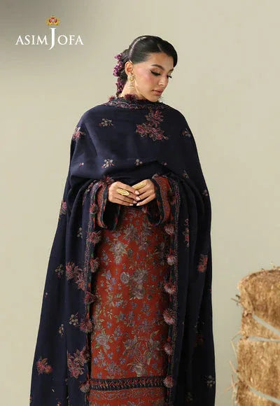 Asim Jofa | Kashmiri Collection 25 | AJULK-02 - Rang-e-Khaas