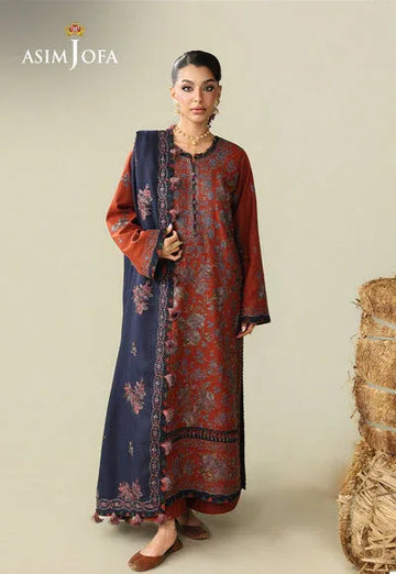 Asim Jofa | Kashmiri Collection 25 | AJULK-02 - Rang-e-Khaas