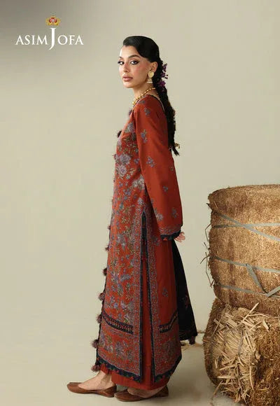 Asim Jofa | Kashmiri Collection 25 | AJULK-02 - Rang-e-Khaas