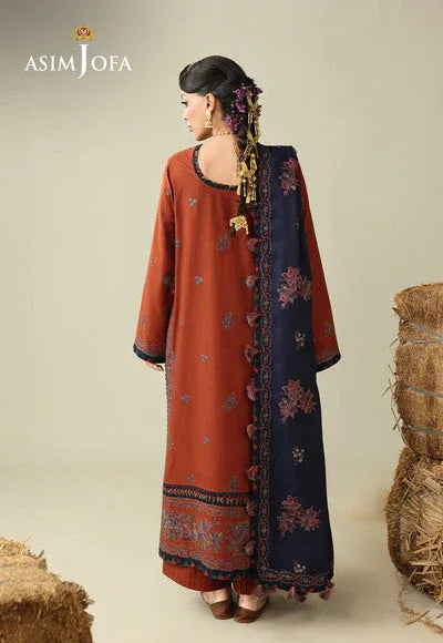 Asim Jofa | Kashmiri Collection 25 | AJULK-02 - Rang-e-Khaas