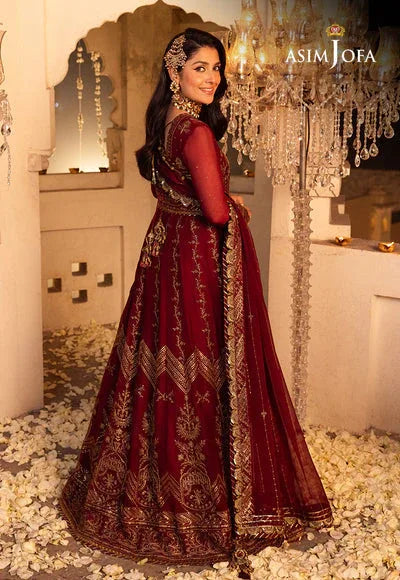Asim Jofa | Shehnai Festive Collection | AJSH-16 - Rang-e-Khaas