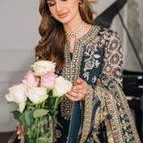 BAROQUE |EMBROIDERED CHIFFON CH12-01