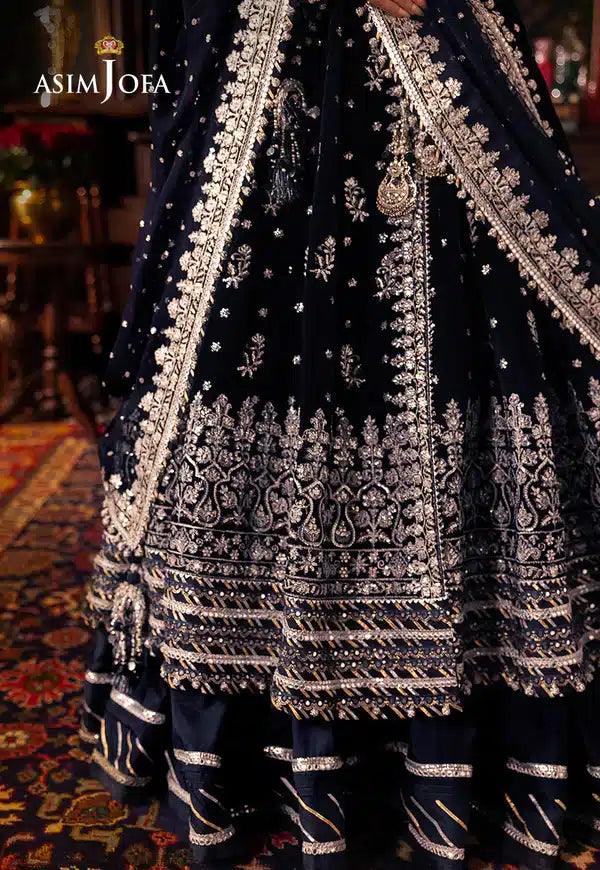 Asim Jofa | Makhmal Wedding Velvet 23 | AJMM-04 - Rang-e-Khaas