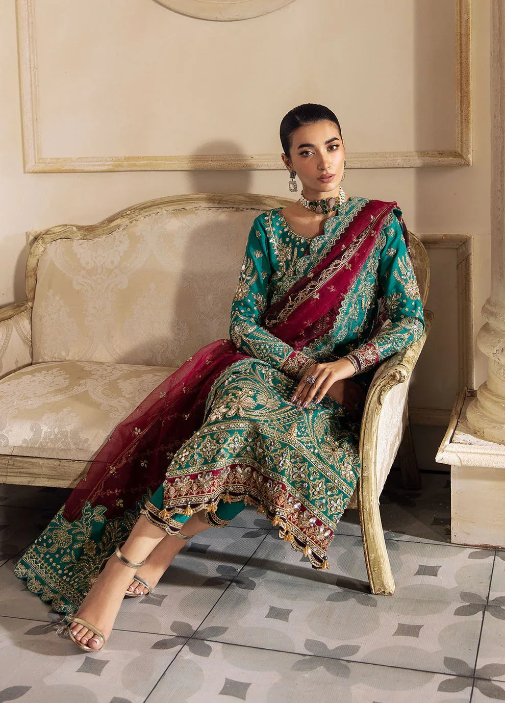 Gulaal | Wedding Formals | Amirah GL-WS-23V1-40 - Rang-e-Khaas