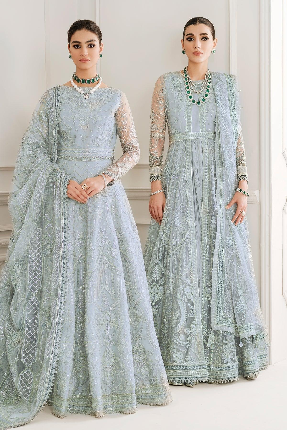 EMBROIDERED NET CH10-05 STITCHED