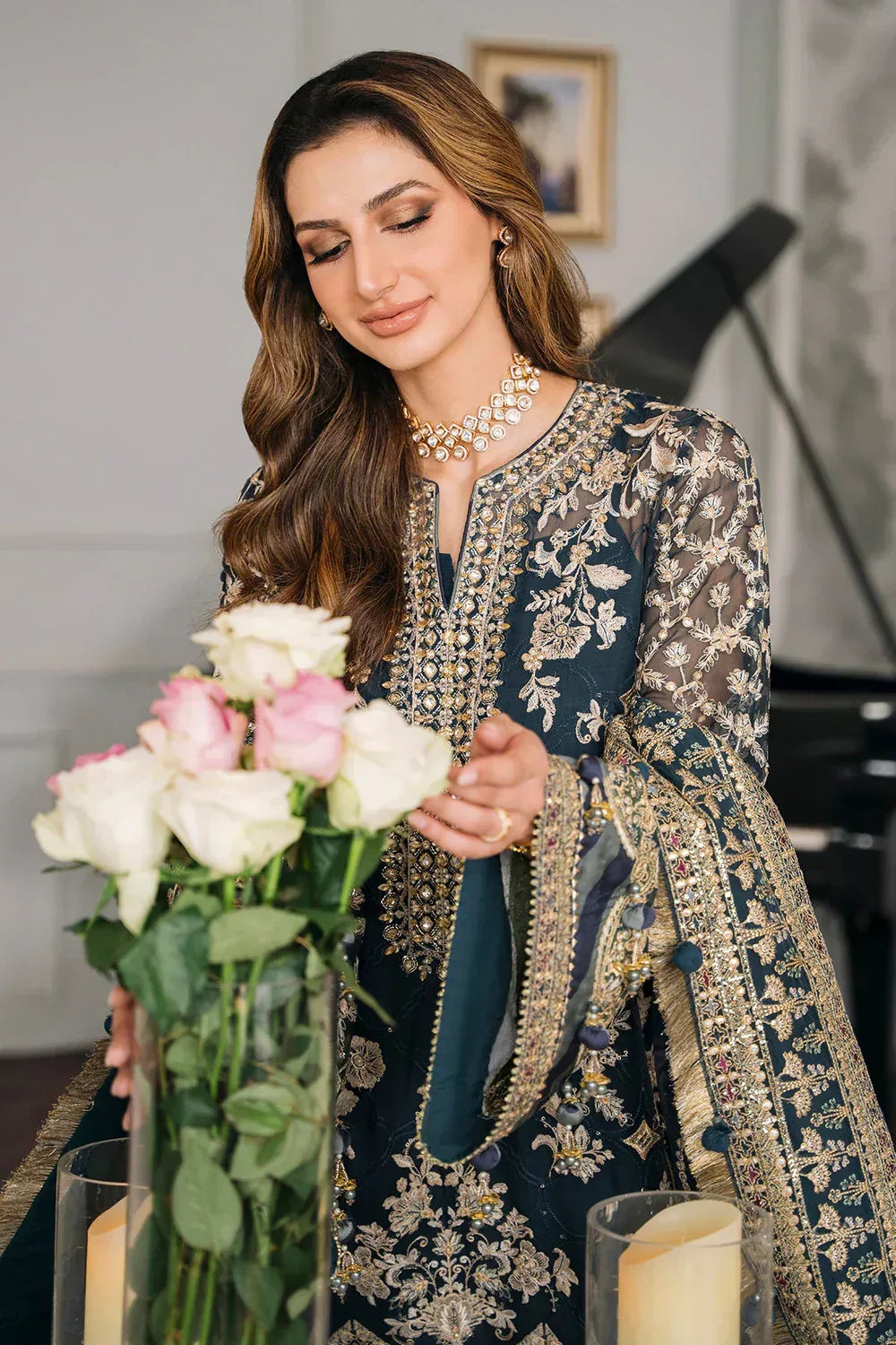 Baroque | Chantelle Embroidered Collection | CH12-01 - Rang-e-Khaas