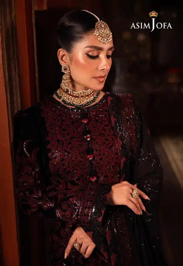 Asim Jofa | Makhmal Wedding Velvet 23 | AJMM-12 - Rang-e-Khaas