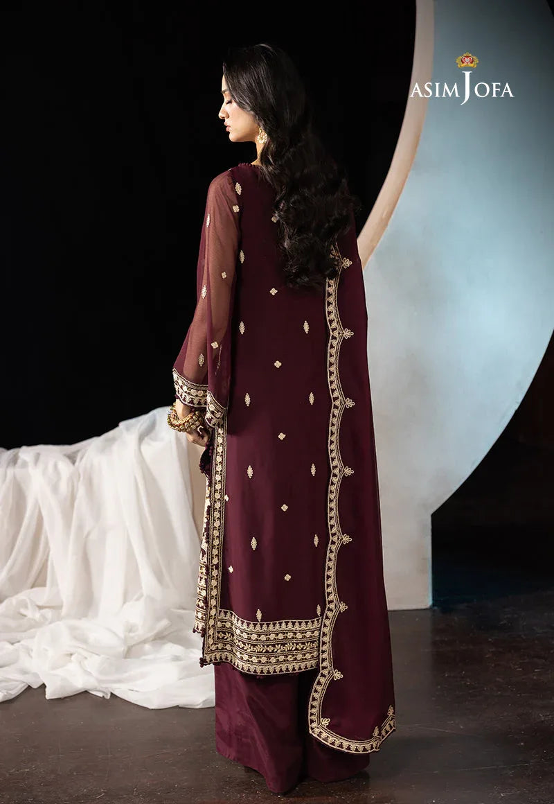 Asim Jofa | Festive Collection 25 | AJLLF-19 - Rang-e-Khaas