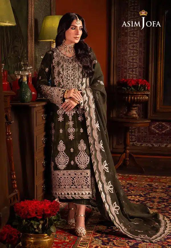 Asim Jofa | Makhmal Wedding Velvet 23 | AJMM-05 - Rang-e-Khaas