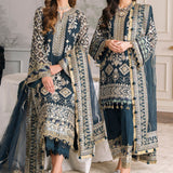 BAROQUE |EMBROIDERED CHIFFON CH12-01