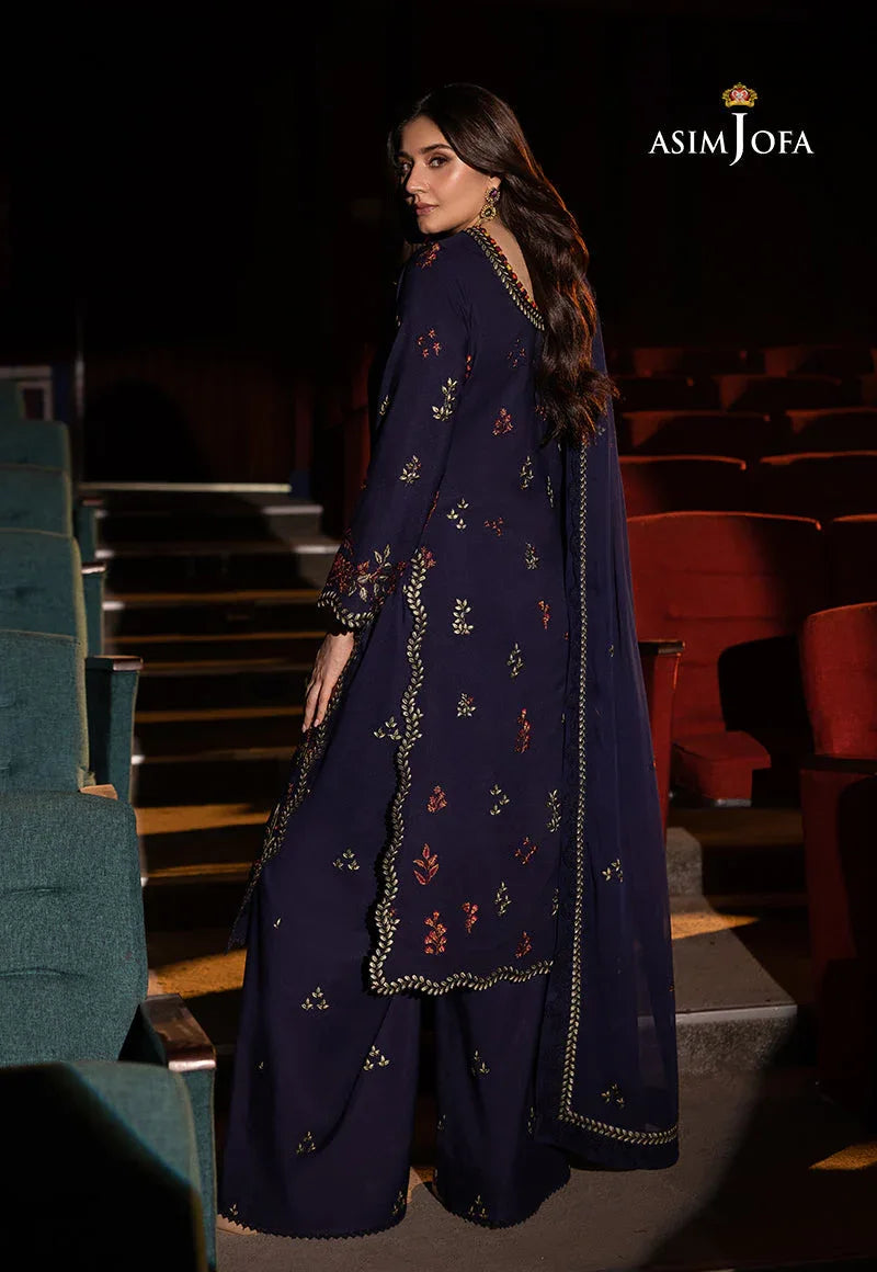 Asim Jofa | Festive Collection 25 | AJLLF-12 - Rang-e-Khaas