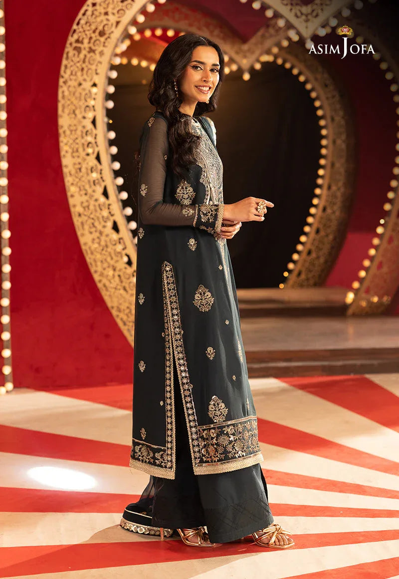 Asim Jofa | Festive Collection 25 | AJLLF-08 - Rang-e-Khaas
