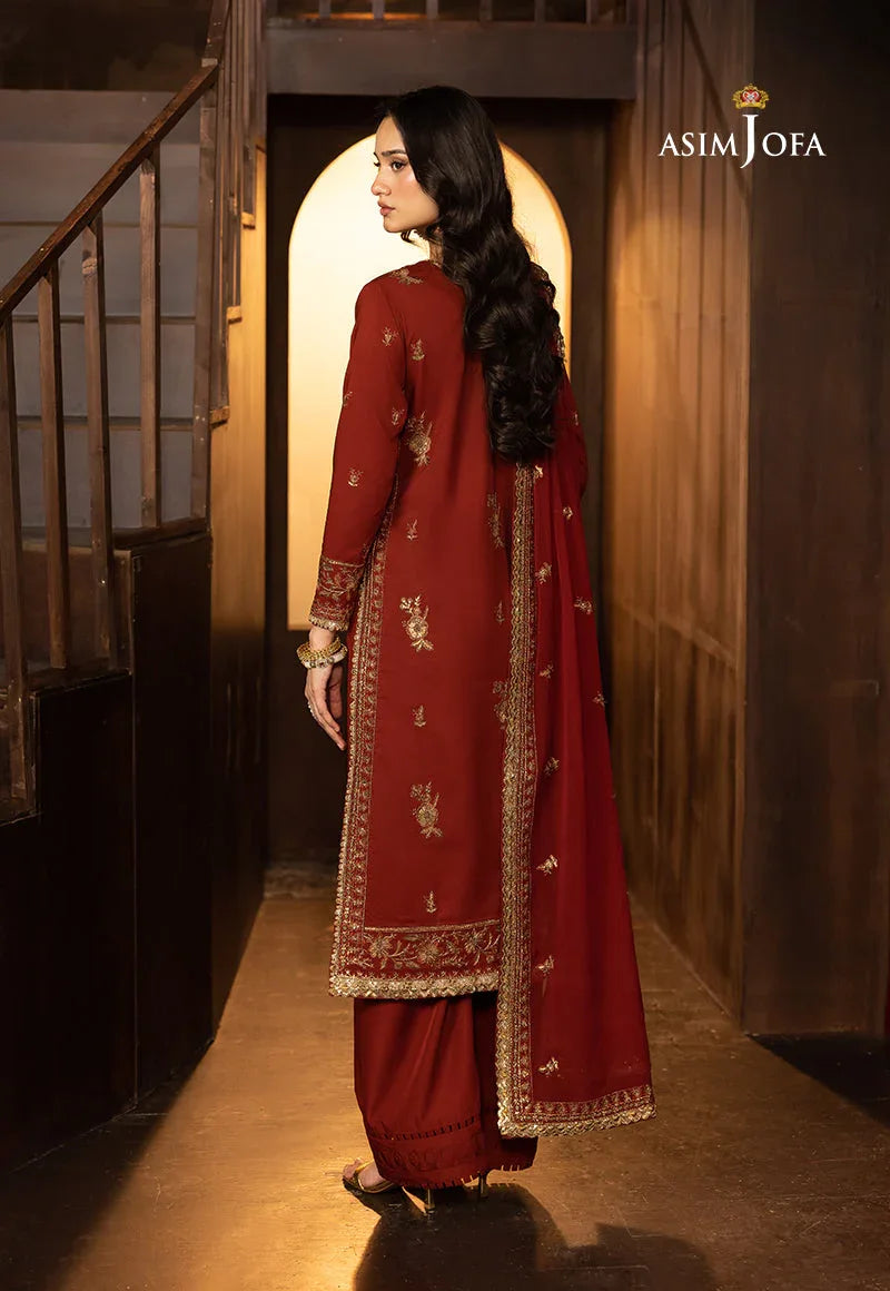 Asim Jofa | Festive Collection 25 | AJLLF-18 - Rang-e-Khaas