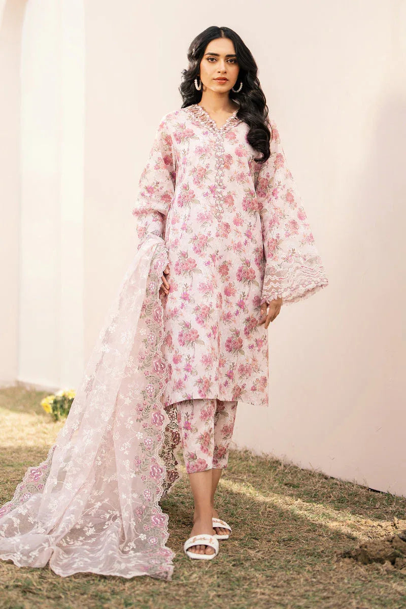 Baroque | Luxury Pret 24 | LAWN UF-592 - Rang-e-Khaas