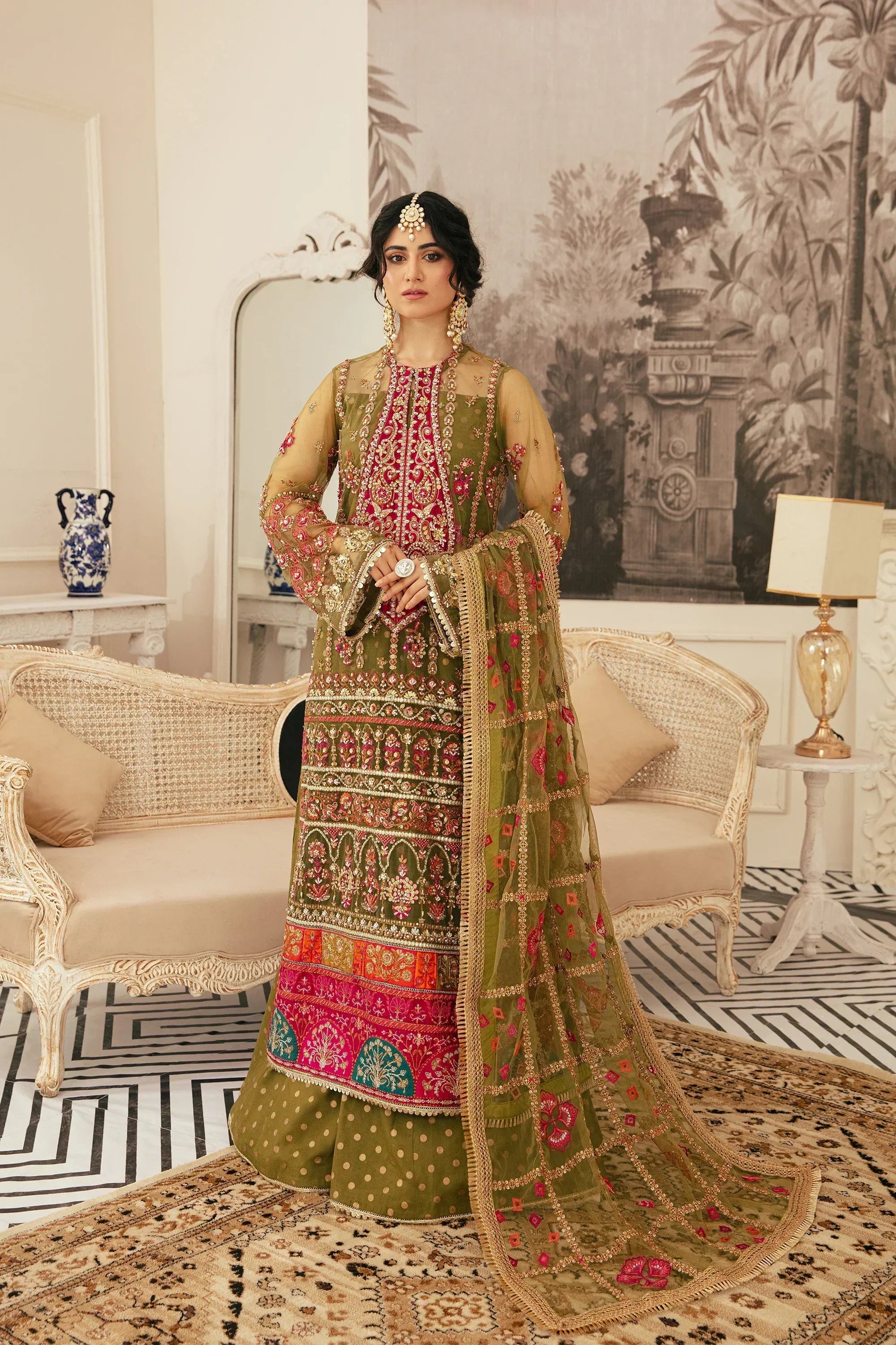 Ezra | Wedding Collection | Naaz - Rang-e-Khaas