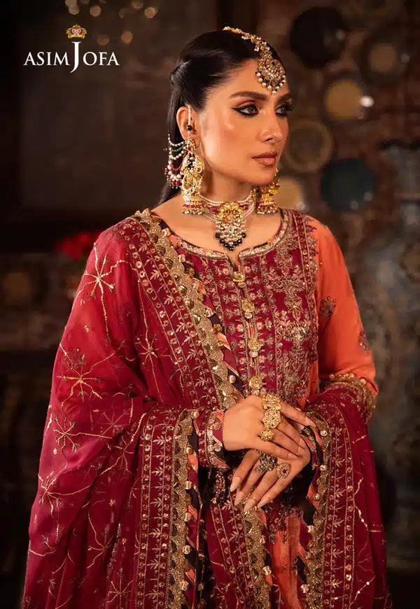 Asim Jofa | Makhmal Wedding Velvet 23 | AJMM-01 - Rang-e-Khaas