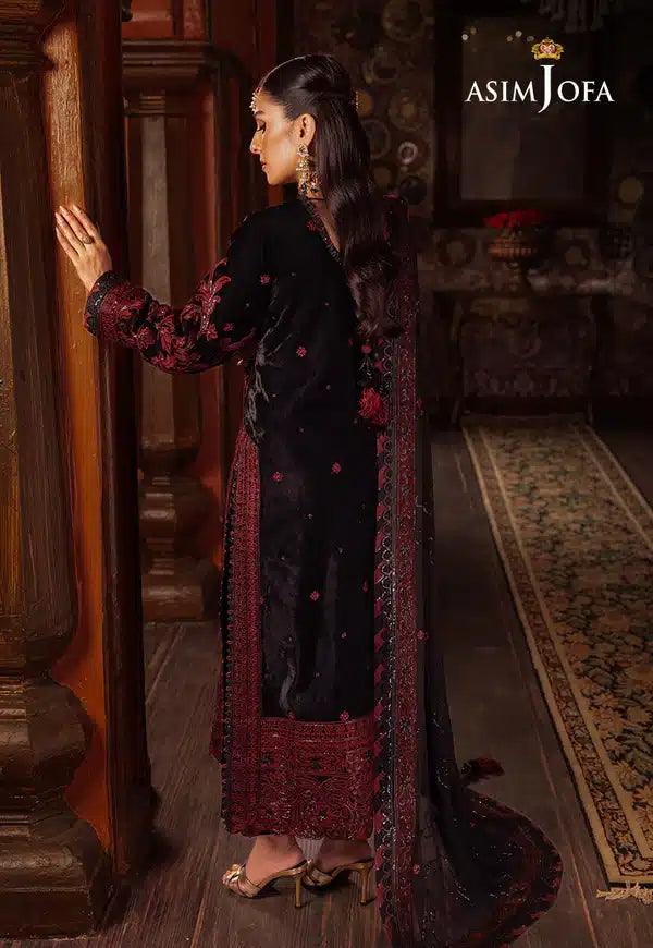 Asim Jofa | Makhmal Wedding Velvet 23 | AJMM-12 - Rang-e-Khaas