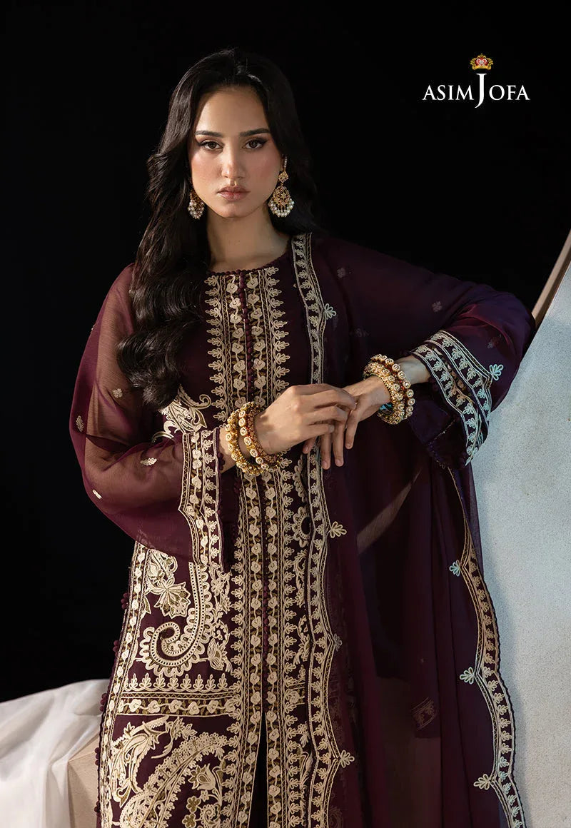 Asim Jofa | Festive Collection 25 | AJLLF-19 - Rang-e-Khaas
