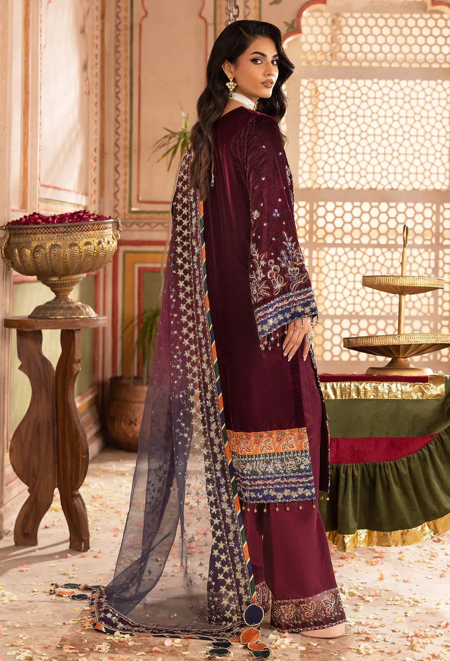 Adans Libas | Velvet 25 | 7520 V - Rang-e-Khaas