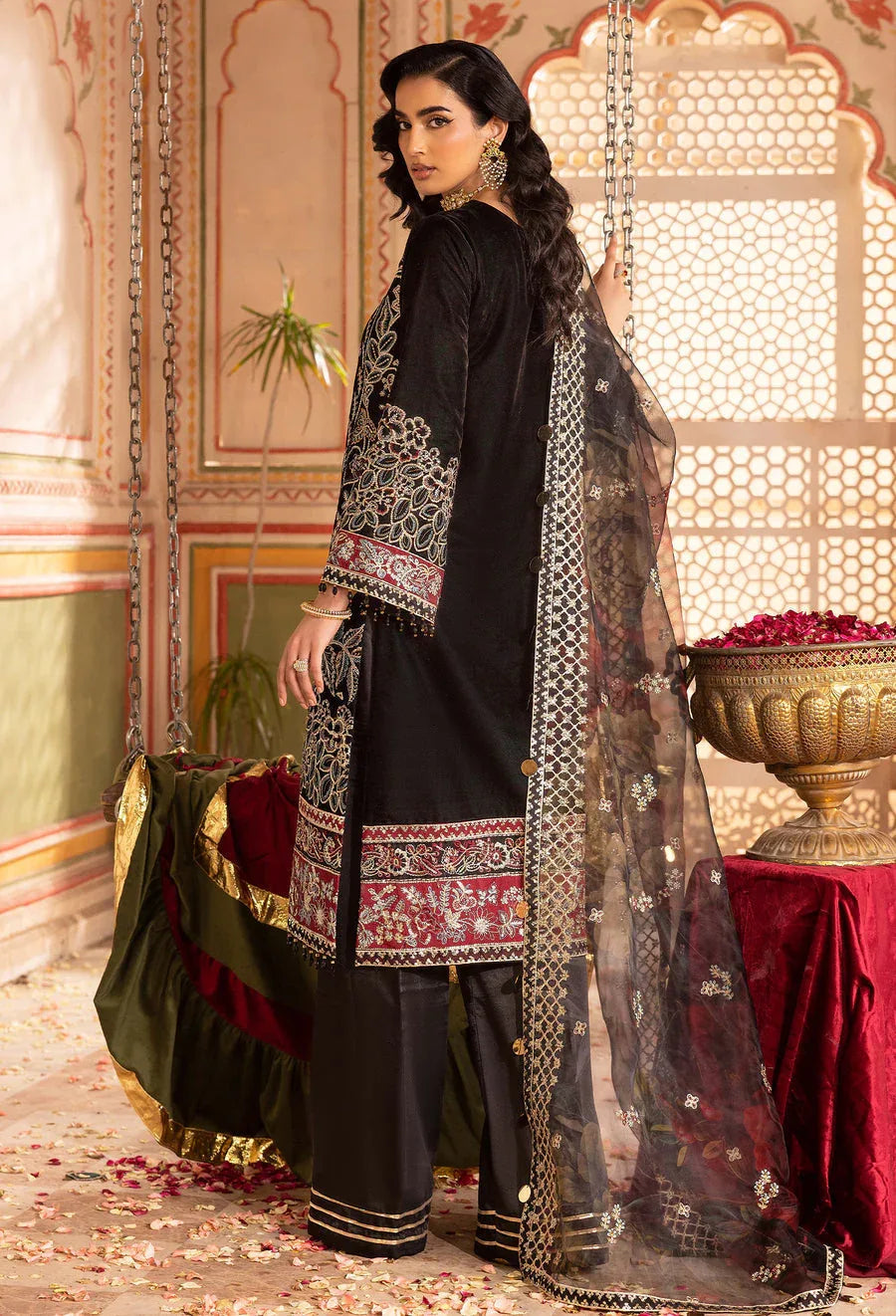 Adans Libas | Velvet 25 | 7521 V - Rang-e-Khaas