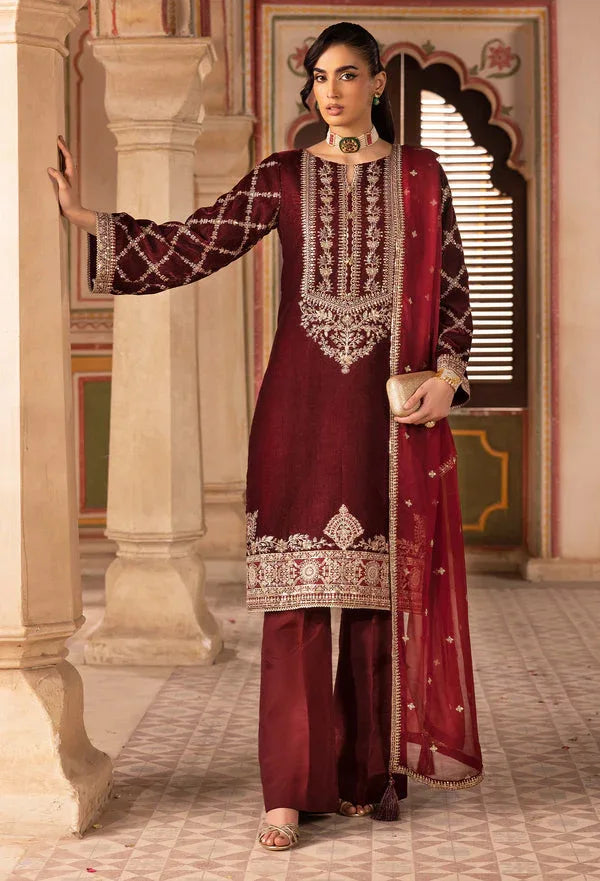 Adans Libas | Velvet 25 | 7528 V - Rang-e-Khaas