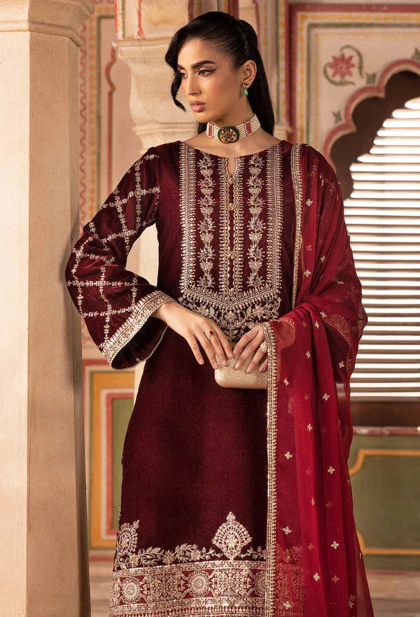 Adans Libas | Velvet 25 | 7528 V - Rang-e-Khaas